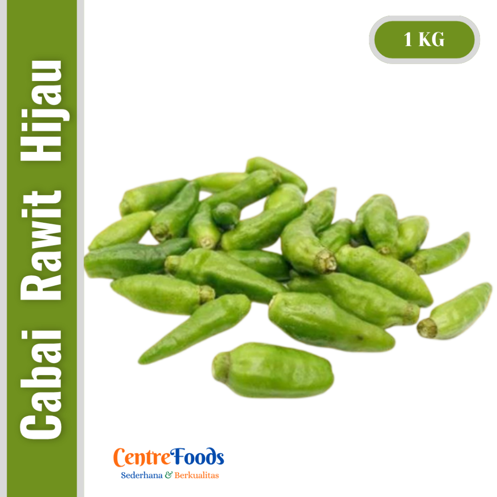 

Cabe Rawit Hijau tanpa Tangkai Fresh - Cabai Hijau Merah PETIK | 1.000gr [ Harga Per KG ]