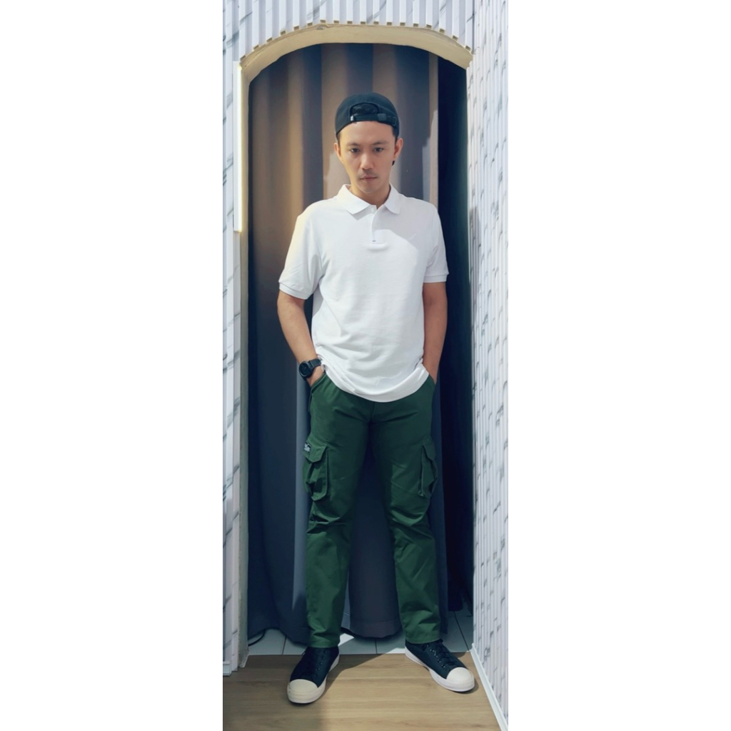 Kaos Polo Nitrogen Kerah Cotton Pique Premium