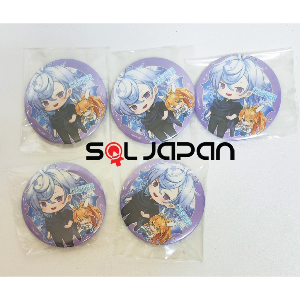 Fate Grand Order FGO Charatoria Badge Summer Merlin