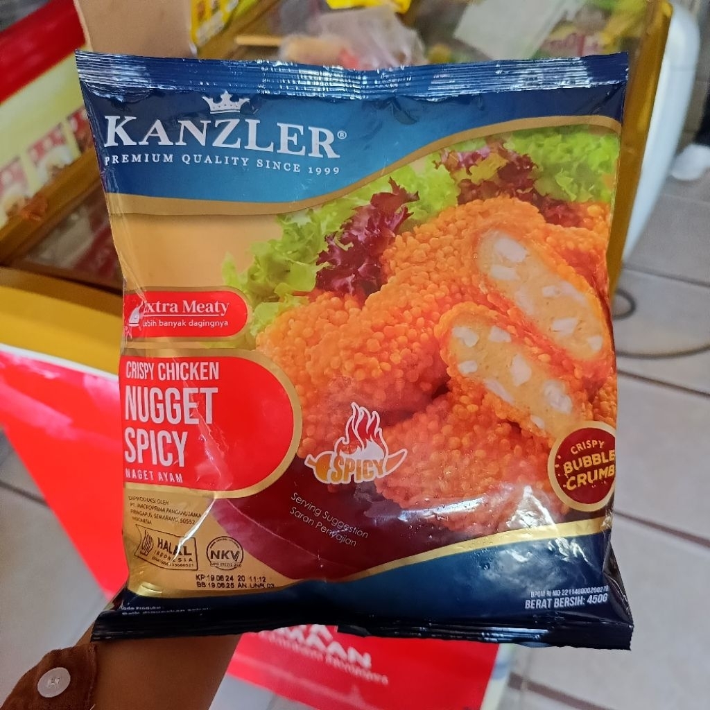 

Kanzler Nuget Spicy Krispi