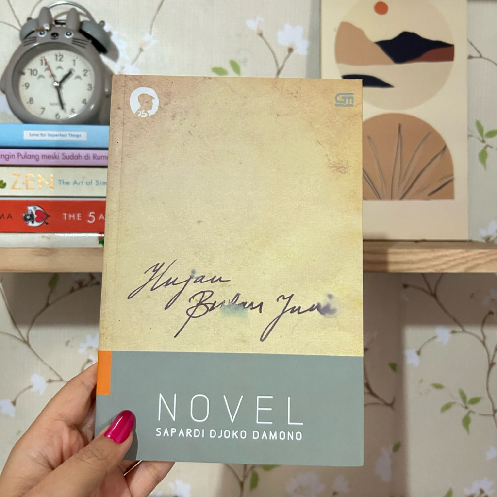 Preloved Novel - Hujan Bulan Juni by Sapardi Djoko Damono