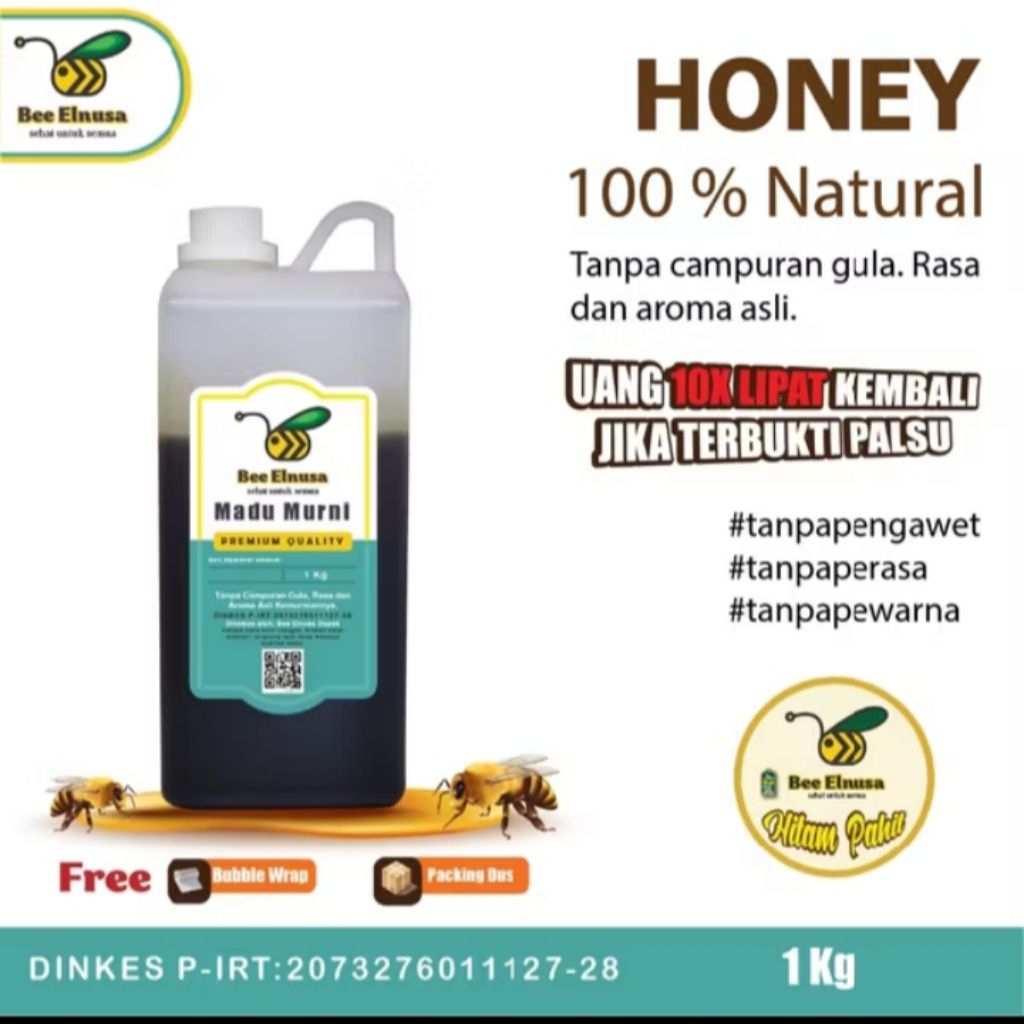 

madu hitam pahit /madu asli 1kg bee elnusa