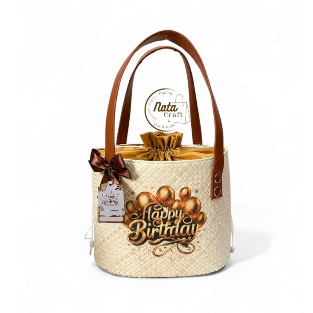 

Natacraft-Tas Ulang Tahun Souvenir Tas anyaman Premium