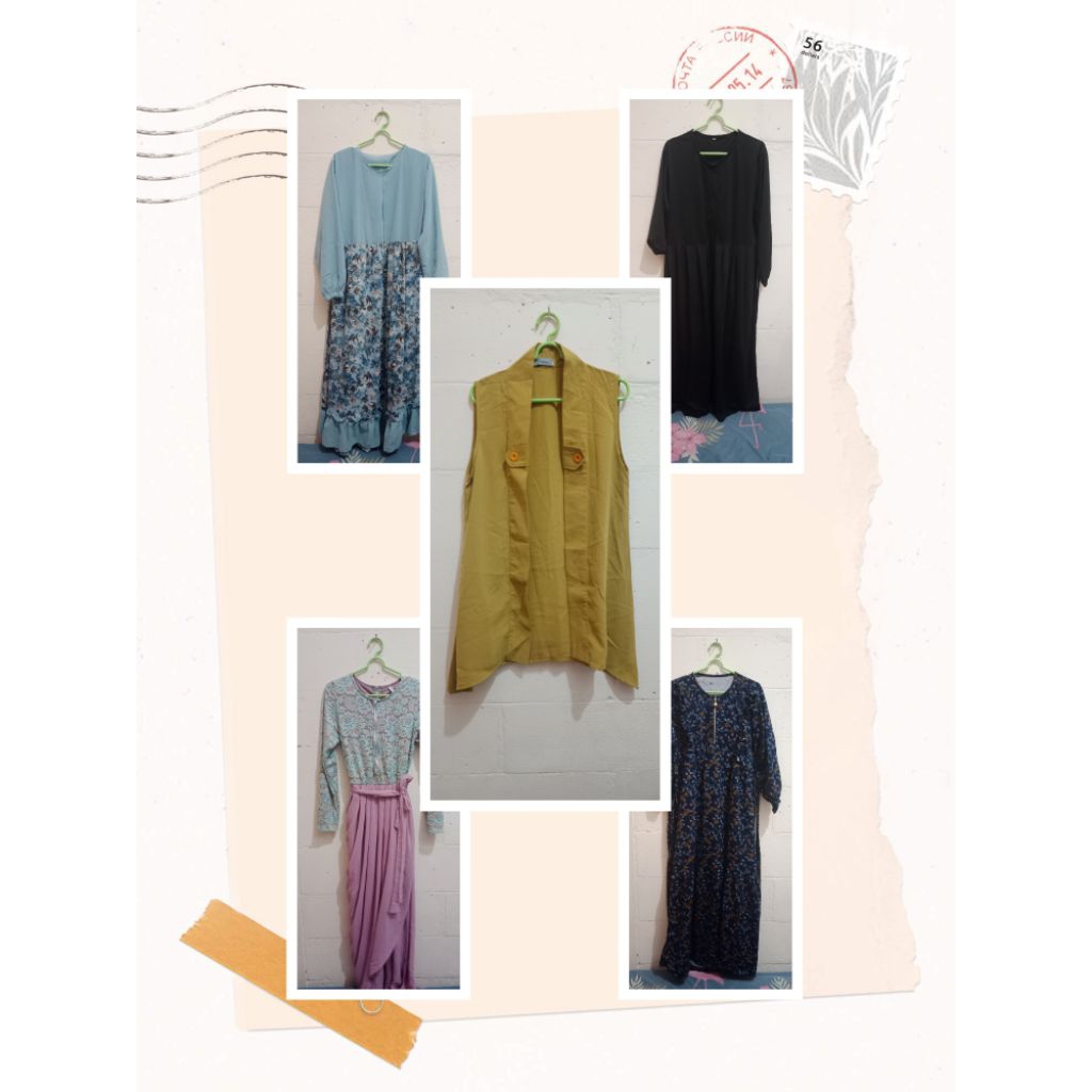 Gamis preloved, preloved gamis
