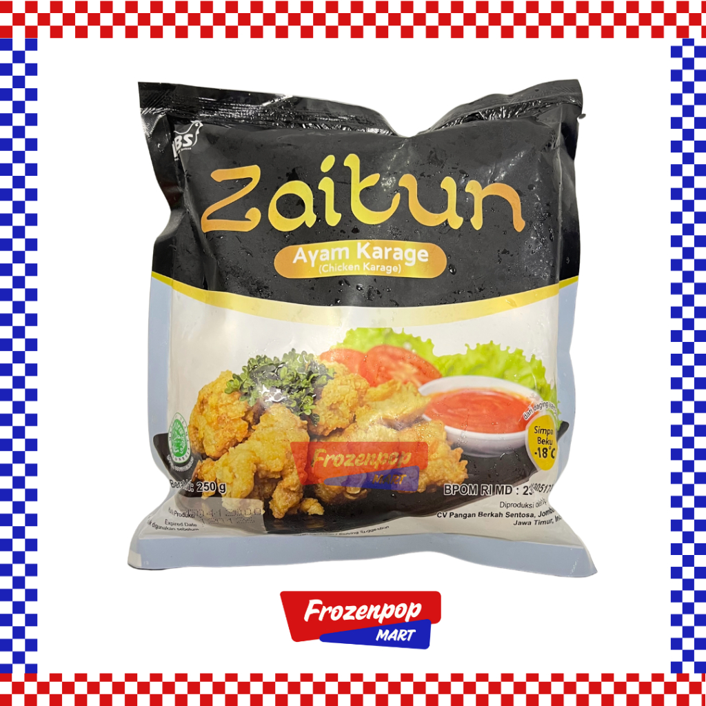 

Zaitun Ayam Karage 250gr [INSTANT MALANG]