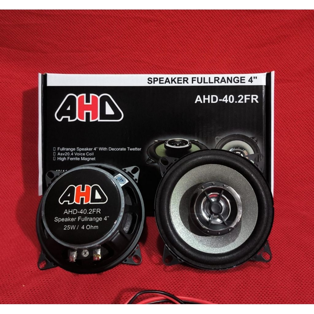Speaker full range AHD-2FR 4inch speaker coaxcial 4inch