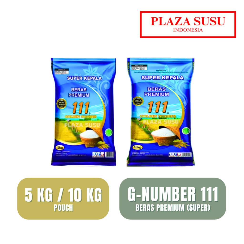 

111 GOLDEN NUMBER SUPER KEPALA BERAS PREMIUM BERAS QUALITY