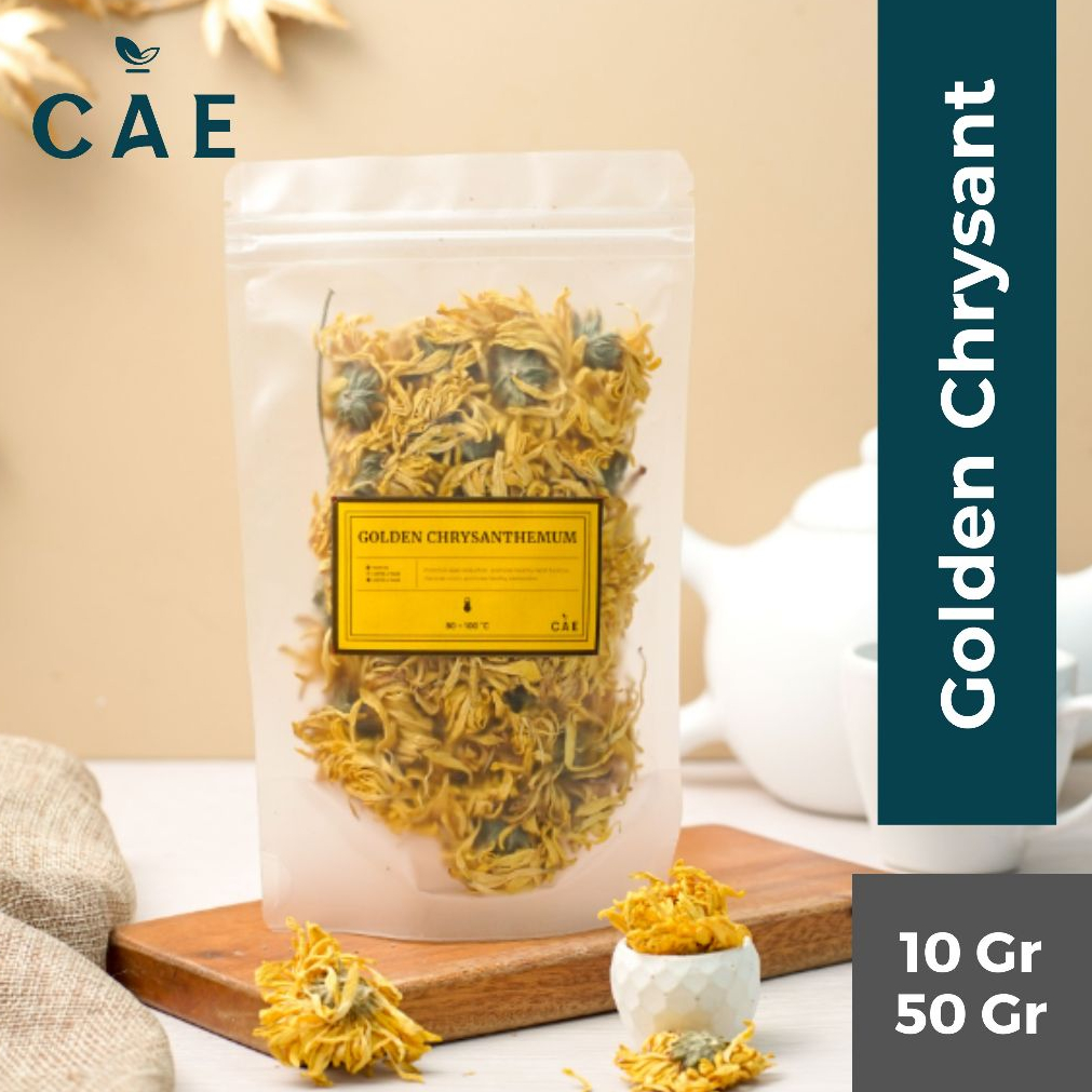 

Golden Chrysanthemum Bunga Krisan Emas Flower Tea Teh Kuning 10 Gram - 50 Gram