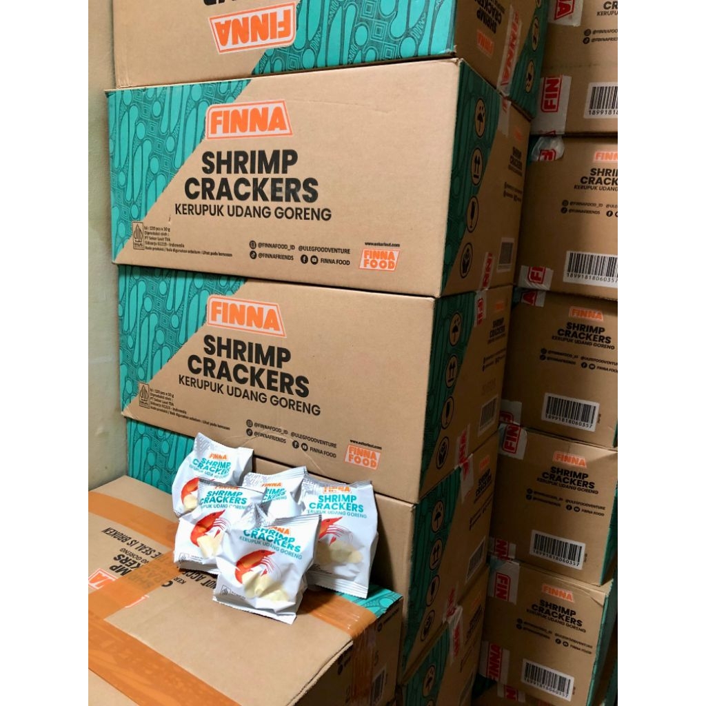 

INSTAN/SAMEDAY Kerupuk finna dus siap makan exp terbaru