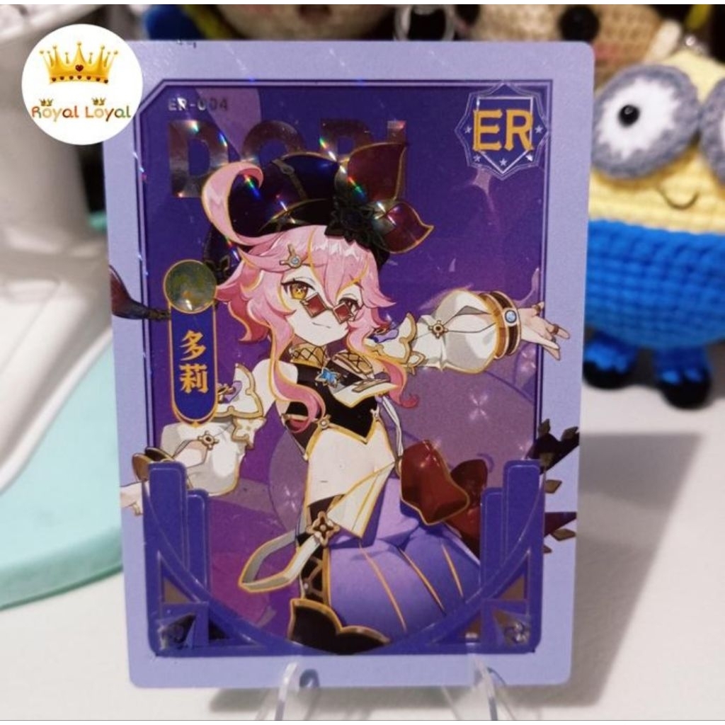 Dori Kartu Collection CCG Genshin Impact ER Tebal Card - (ER-004)