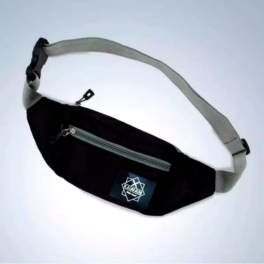 Tas slempang Pria Waistbag  Tas kuliah  dengan stylis keren