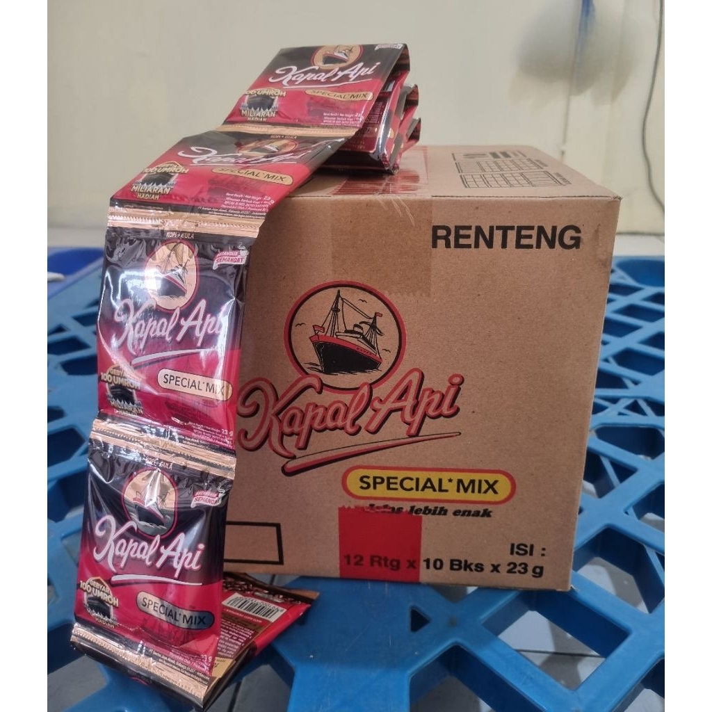 

Kopi Kapal Api Special Mix 23gr 1 duz isi 12 renceng