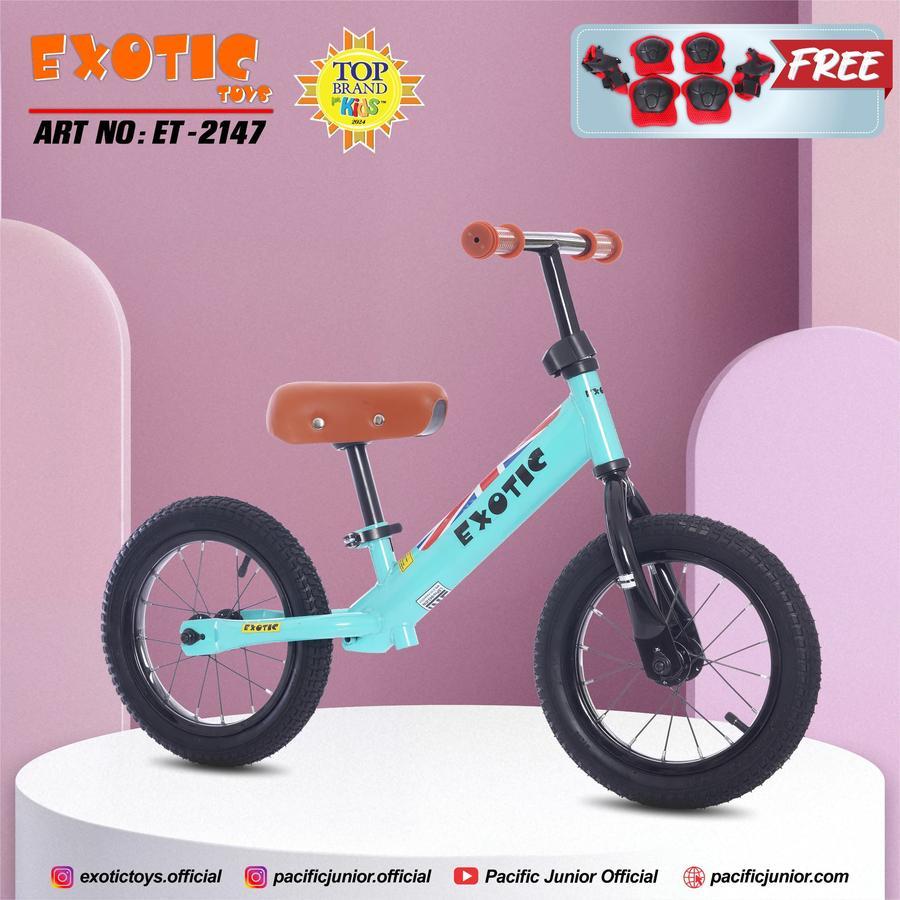 SEPEDA ANAK BALANCE BIKE EXOTIC ET-2147 BAN POMPA