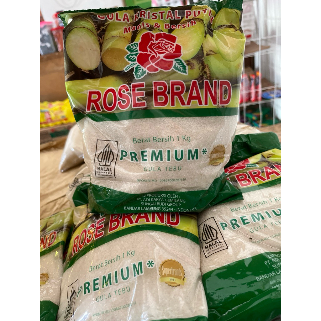 

gula Rose Brand 1kg
