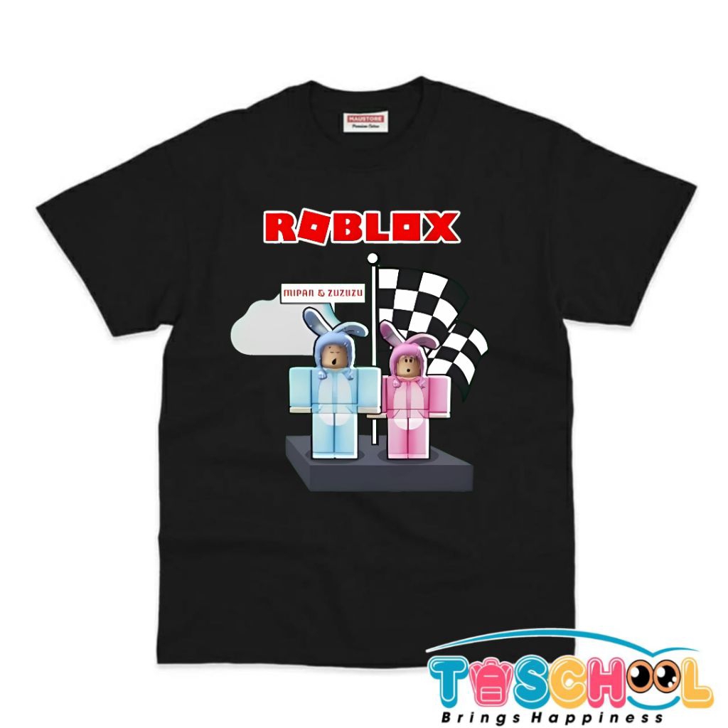 BAJU ANAK KAOS ANAK ROBLOX MIPAN AND ZUZUZU MIPAN ZUZUZU