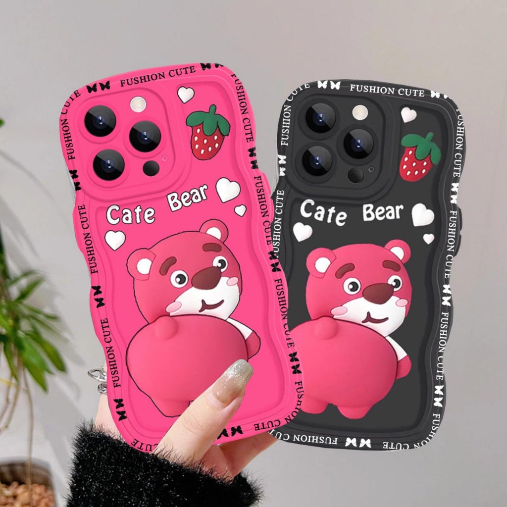 Case gelombang realme C53 C61 C63 C65 C75 C67 C55 C20 C21 C30 C21Y C33 C11 C31 note60 c17 (RJ4399)
