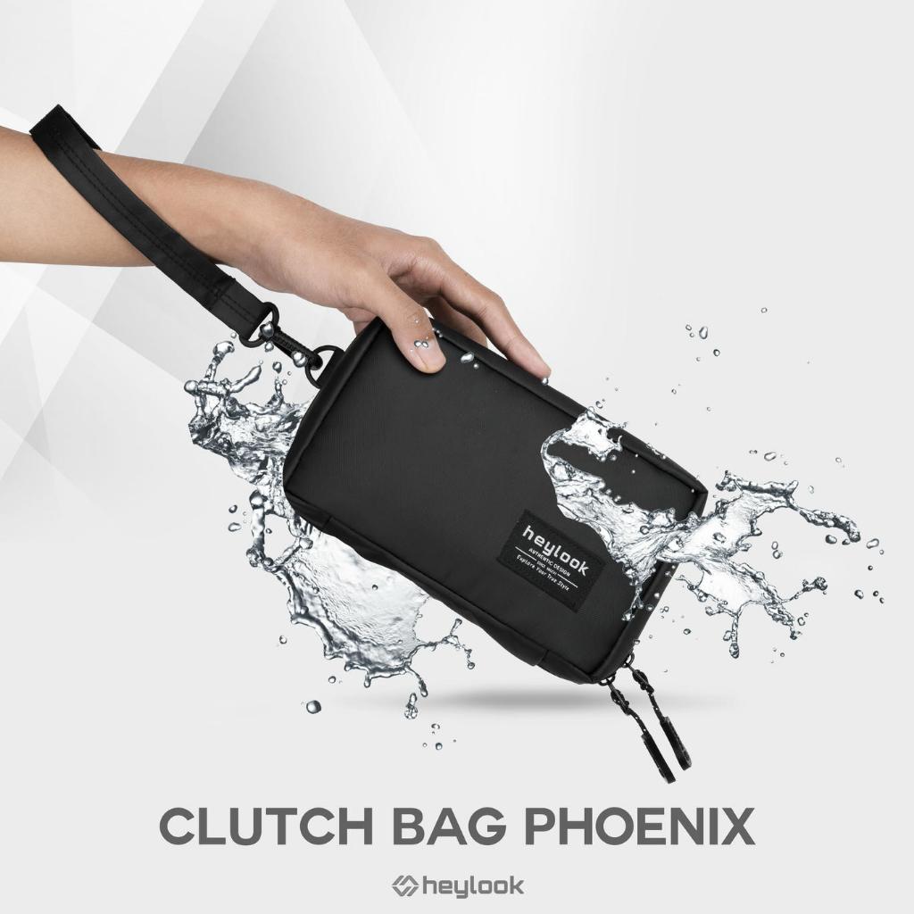 CLUTCH BAG PHOENIX POUCH PRIA WANITA HAND BAG PRIA WANITA WATERPROOF