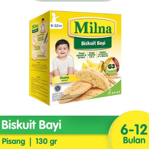 MILNA BISKUIT BAYI 6+ / Biskuit Bayi Milna / Untuk 6 bulan +