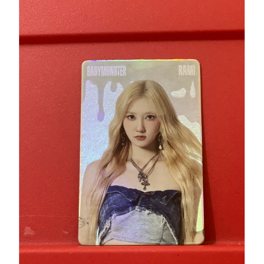 Photocard Rami BabyMonster Holo