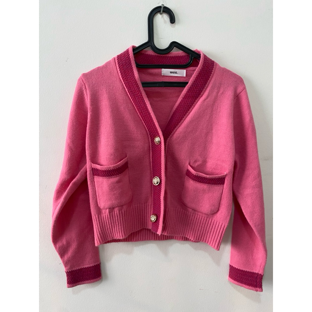 Pink Cardigan & Pink Dress