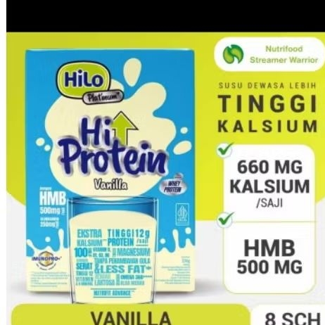 

HILO PLATINUM +HMB VANILLA (8SCH)