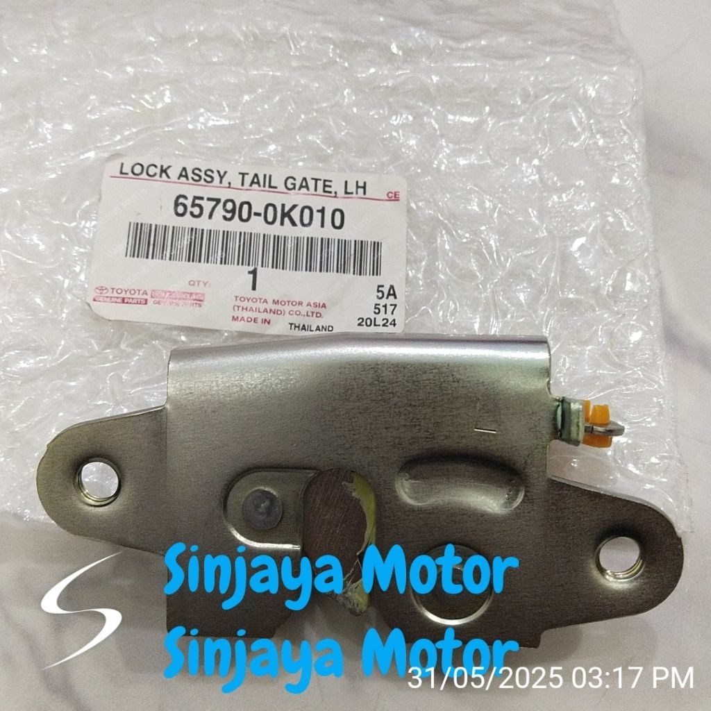 Door lock bagasi Hilux kiri LH asli original