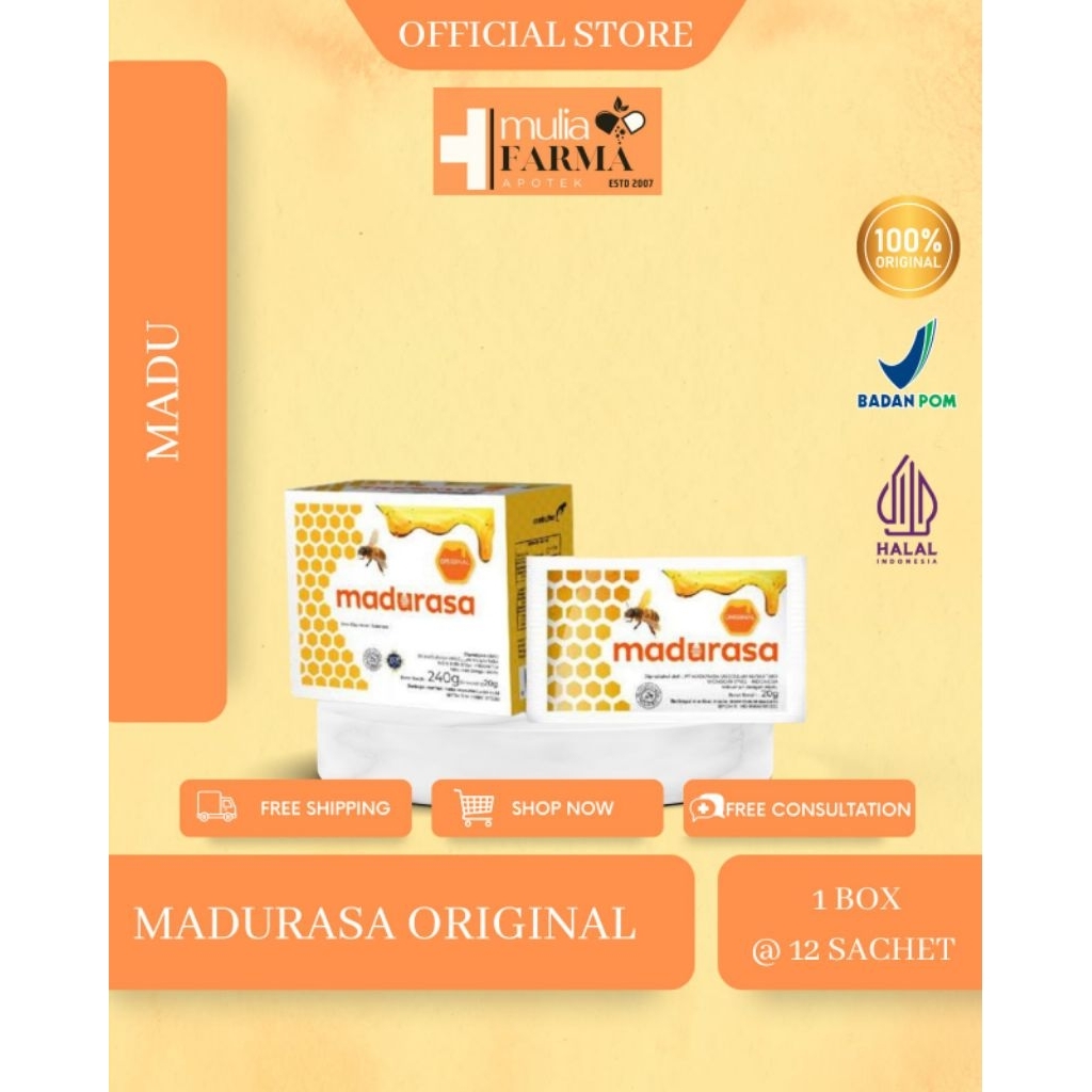 

MADURASA ORIGINAL 1 BOX @12 SACHET