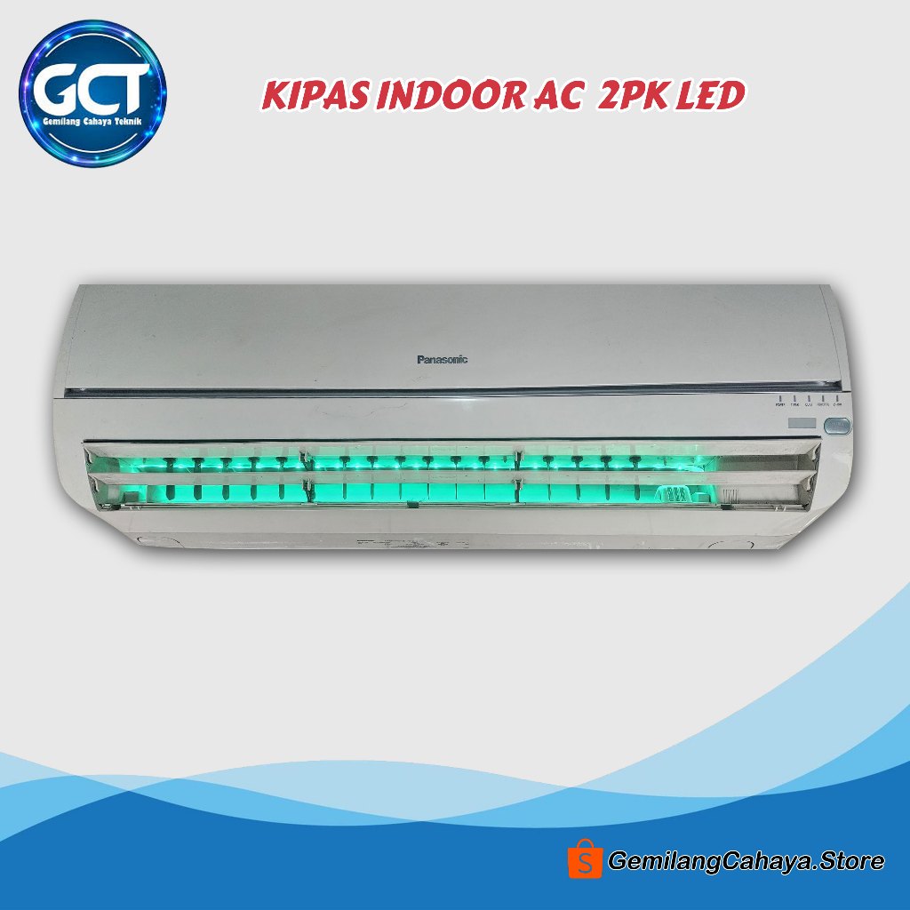 KIPAS INDOOR AC 2 PK LED / KIPAS ANGIN LED