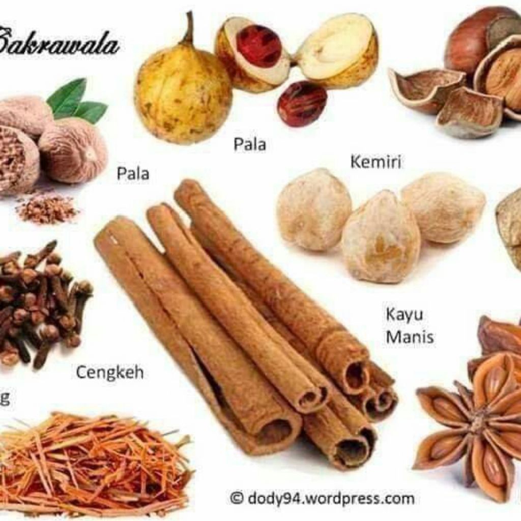 

[PS] Aneka Rempah [ Pala , Bunga Lawang , Cengkeh , Kayu Manis , Kapulaga , Jinten , Asam Kandis ]