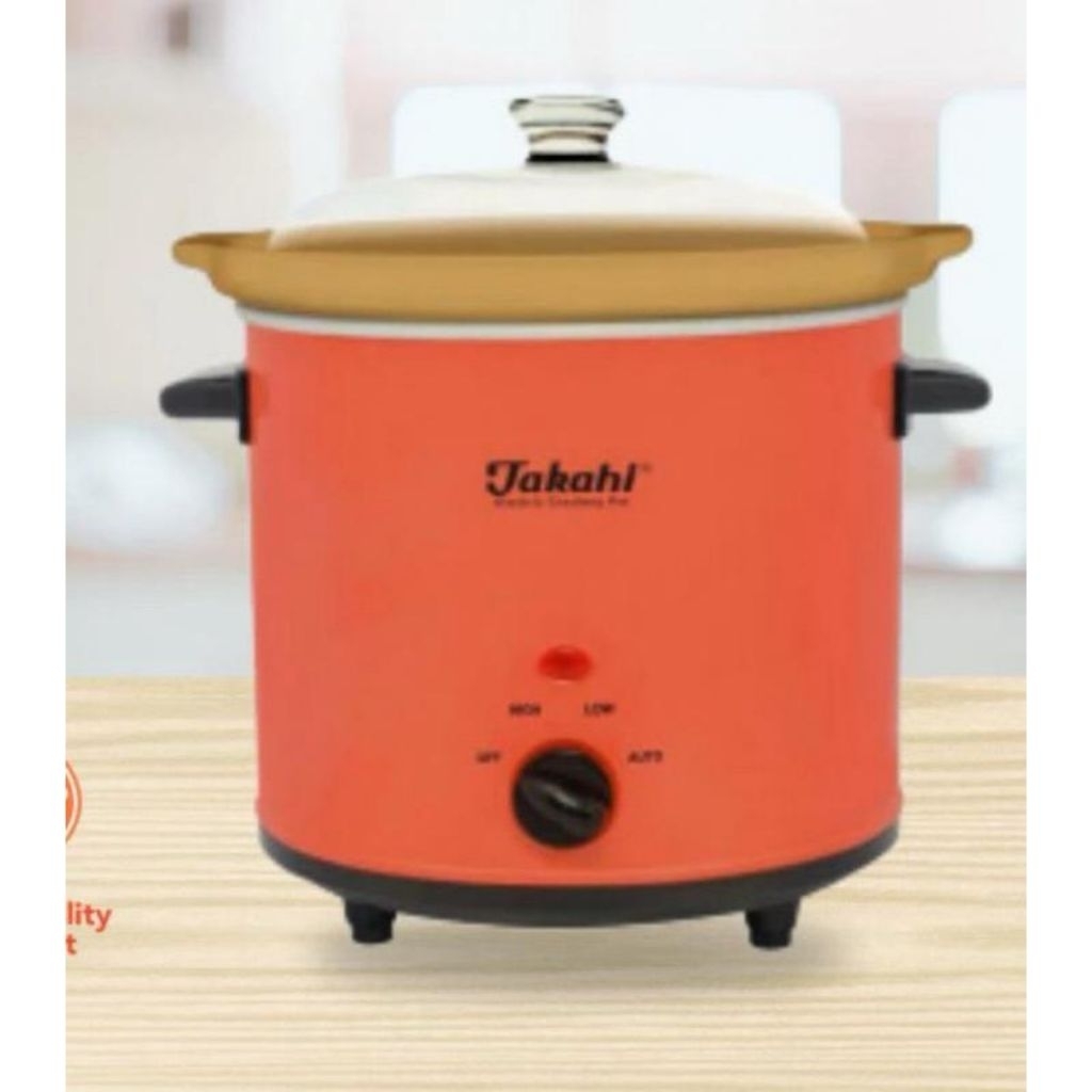 Takahi Electric Crockery Pot / Slow Cooker 3L