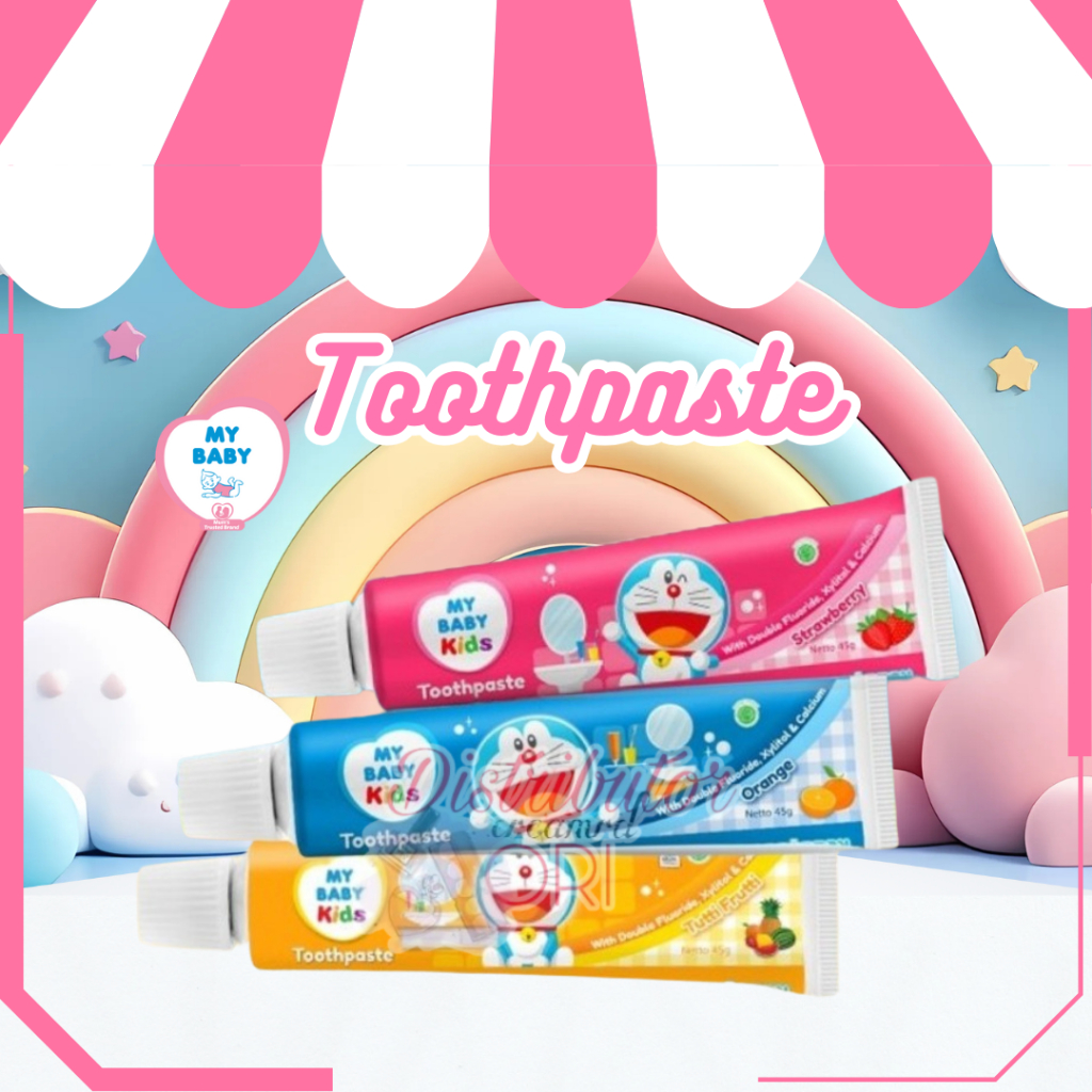 My Baby Kids Toothpaste 45gr Series - Pasta Gigi Anak - Odol