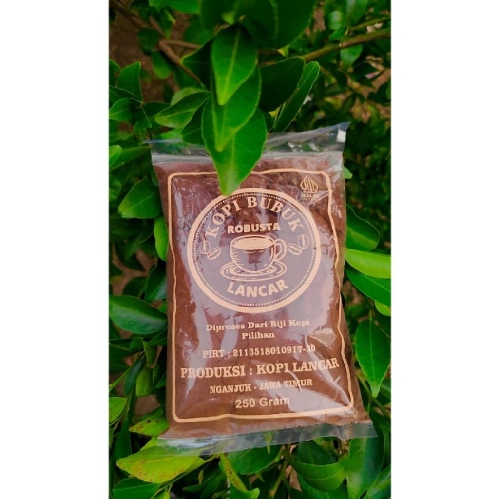 

KOPI BUBUK ROBUSTA LANCAR - KODE 68 / 1000 gr