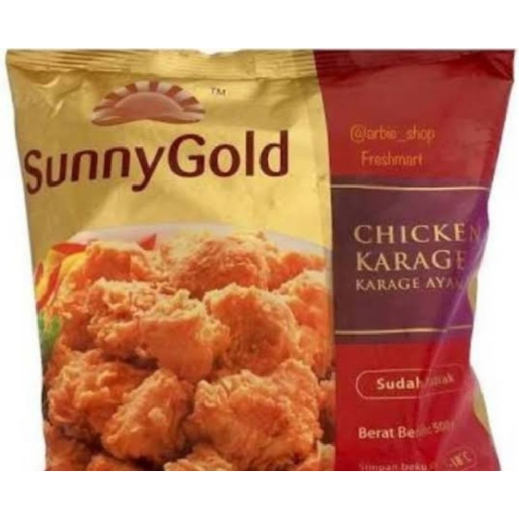 

sunny gold chicken karage 500gr
