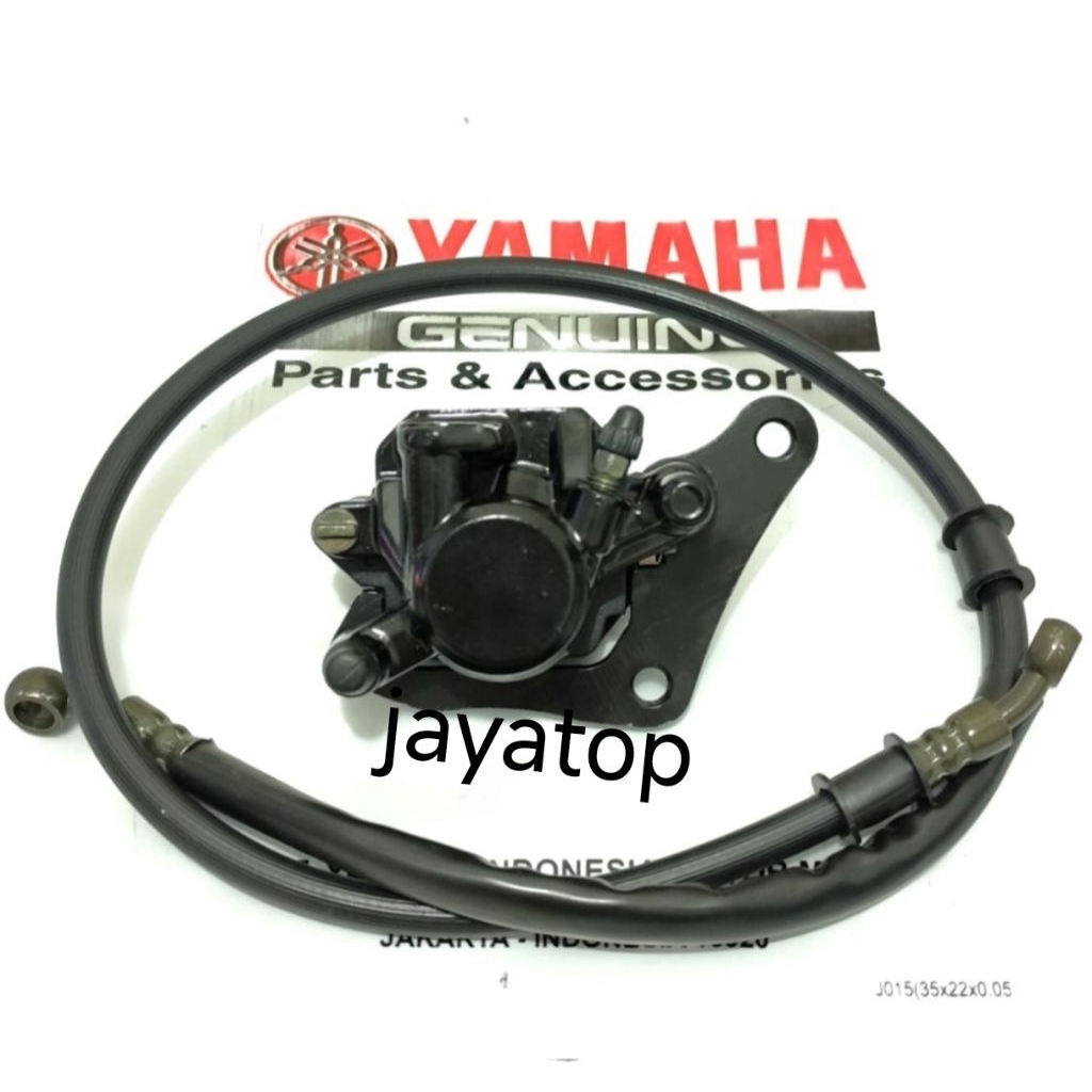 selang rem+kaliper depan Yamaha fino 125 fi,Fino premium,Fino 125 sporty 2022,Fino 125 blue core