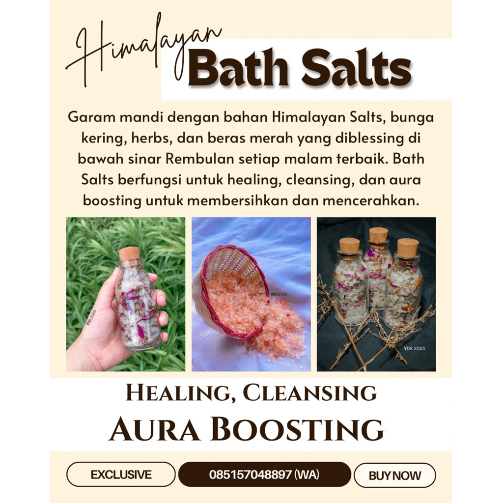 

HIMALAYAN EXCLUSIVE BATH SALTS