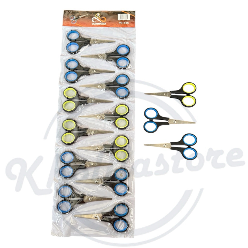 

(12 pcs) Gunting Kecil Renteng Hitam Yukinawa