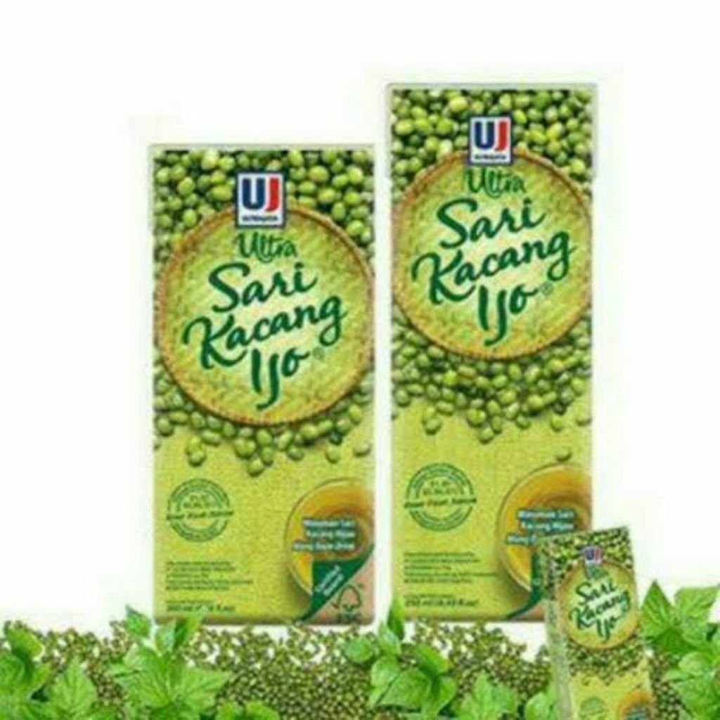 

Sari Kacang Hijau 150Ml/Sari Kacang Hijau 250Ml Ultra Jaya