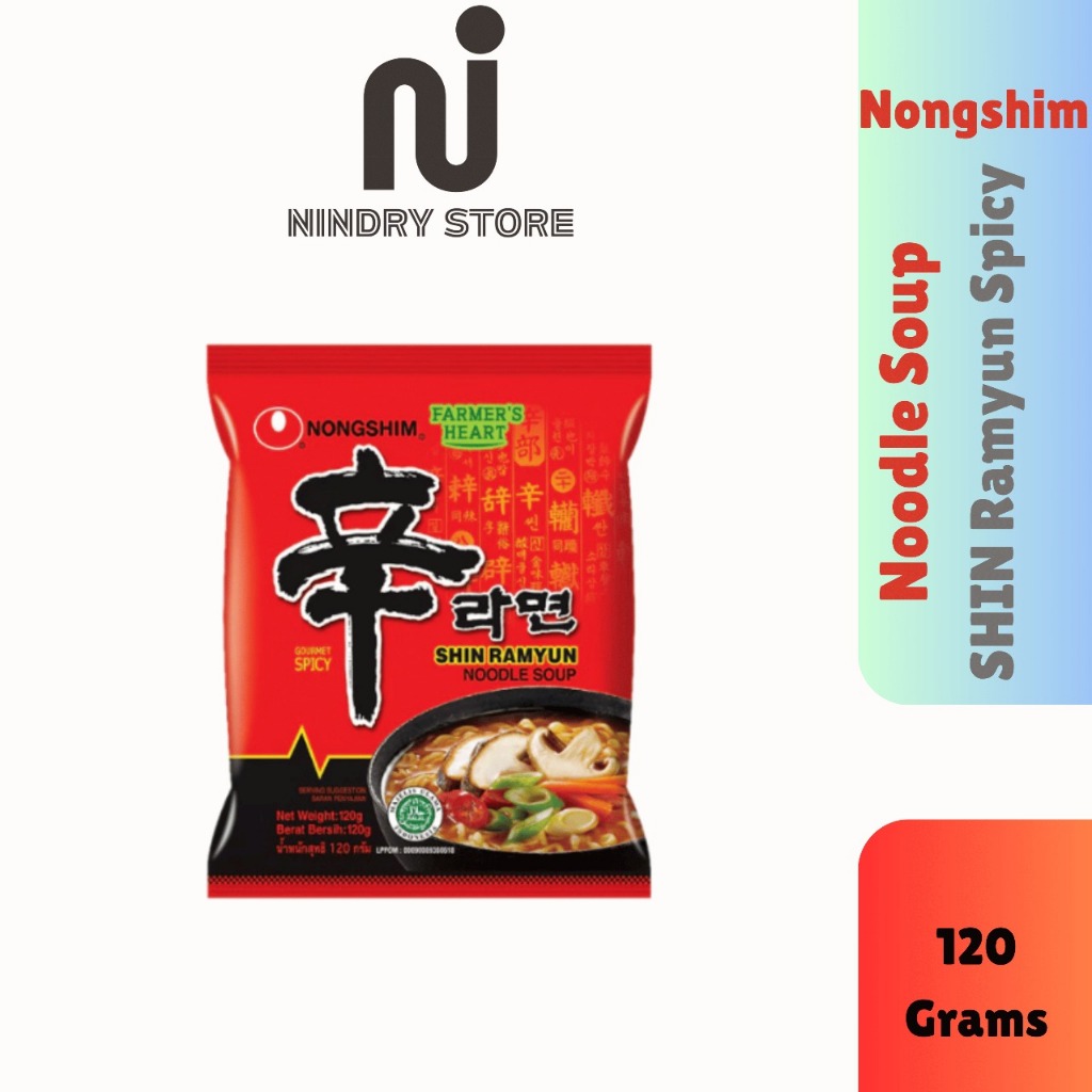 

NONGSHIM MIE INSTAN SHIN RAMYUN 120GR