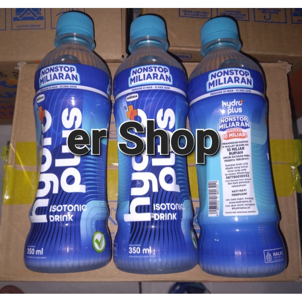 

Minuman HYDRO PLUS/ HYDROPLUS (baca deskripsi)