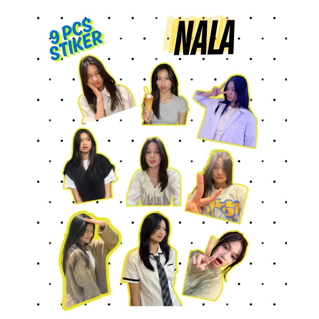 

[ISI 9] Stiker JKT48 NALA Waterproof Vinyl Doff – Kualitas Premium