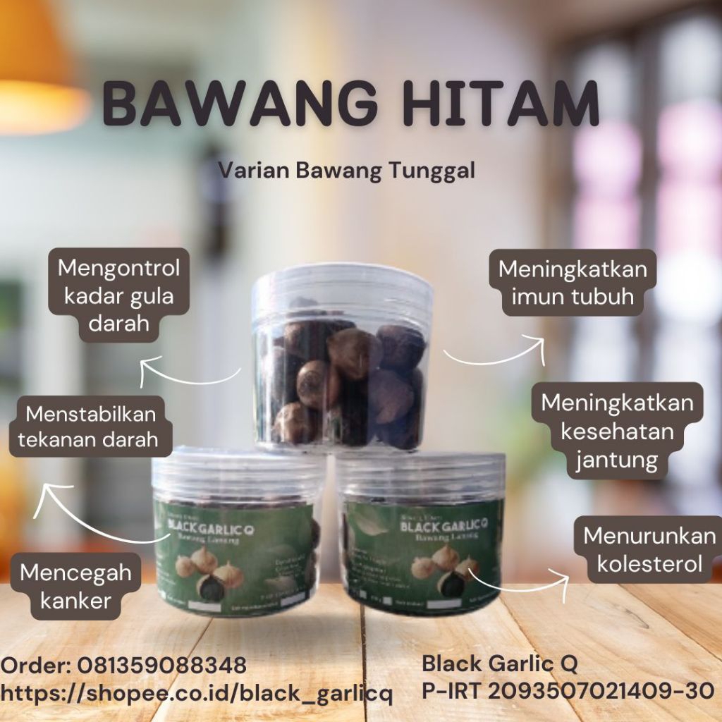 

Black Garlic Tunggal / Lanang