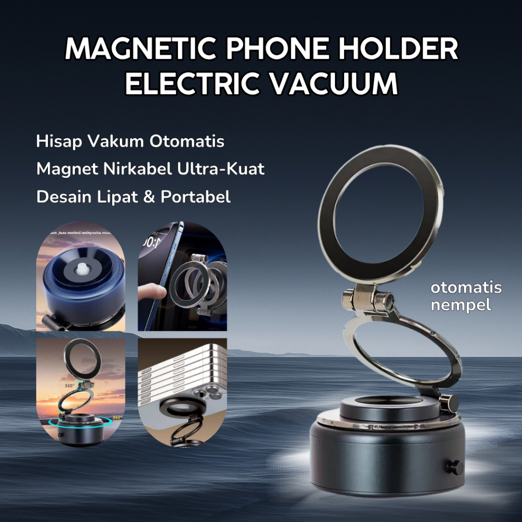 Magnetic Phone Holder Original Otomatis hp mobil Phone holder Otomatis  Magnetic