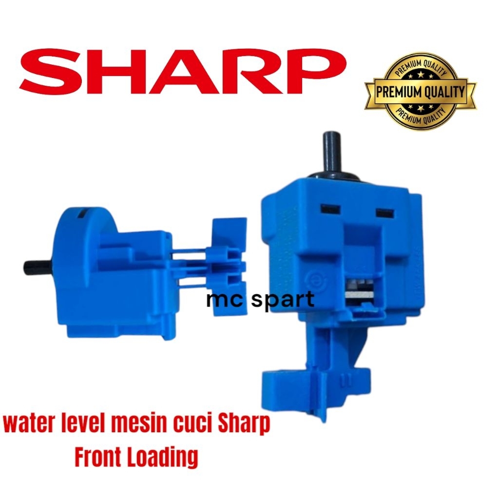 WATER LEVEL MESIN CUCI SHARP FRONT LOADING BUKAAN DEPAN 1 TABUNG MODAL PANJANG