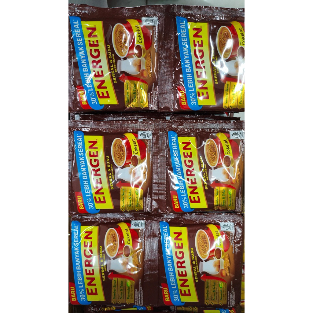 

Energen 1 pack isi 10 saset