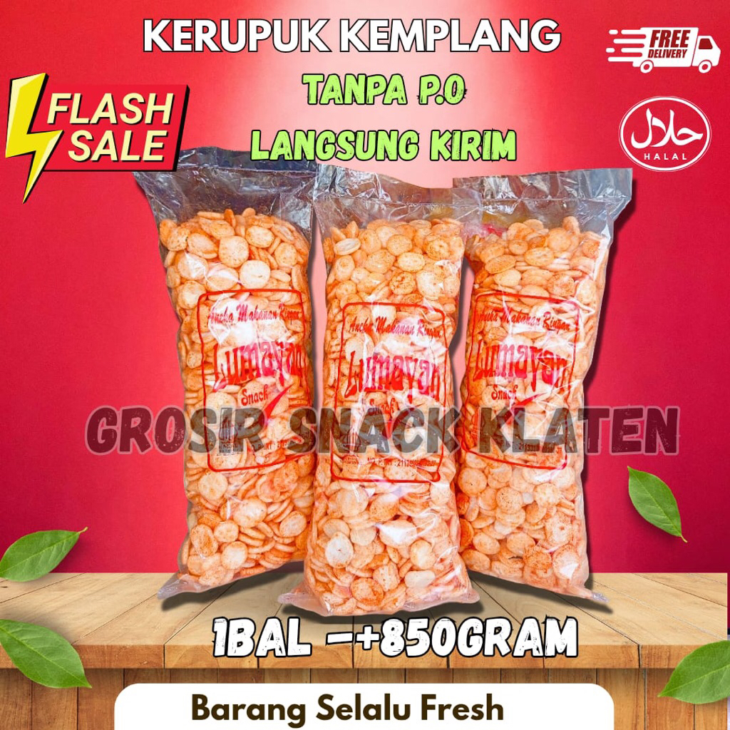 

Nycyta Home Kerupuk Kemplang 1 Ball/Kerupuk Kemplang Koin/Kerupuk Kemplang Palembang/Kerupuk