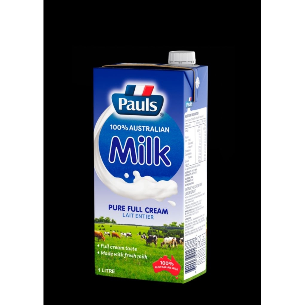 

pauls pure full cream uht 1liter