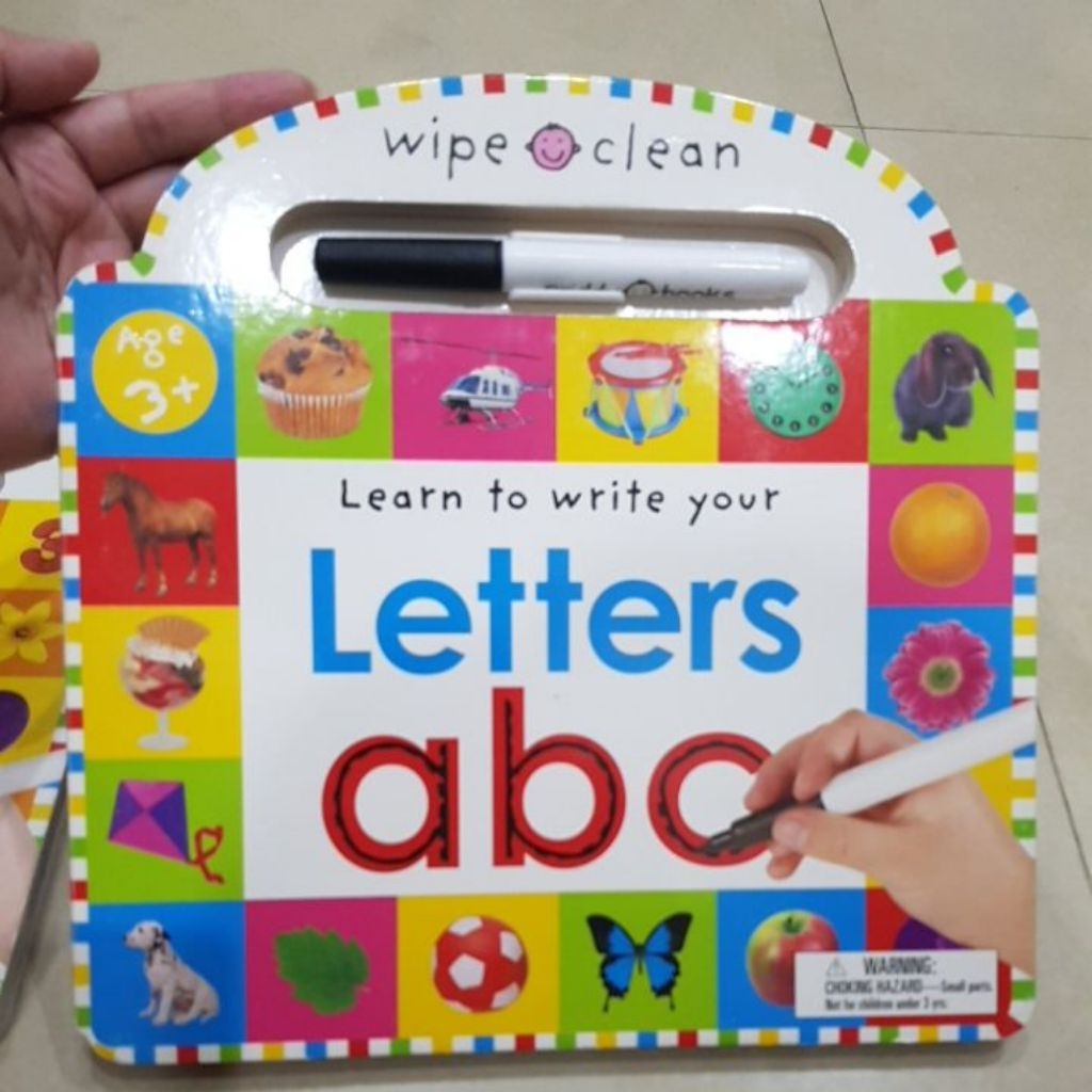 Letters ABC Wipe Clean Priddy Books