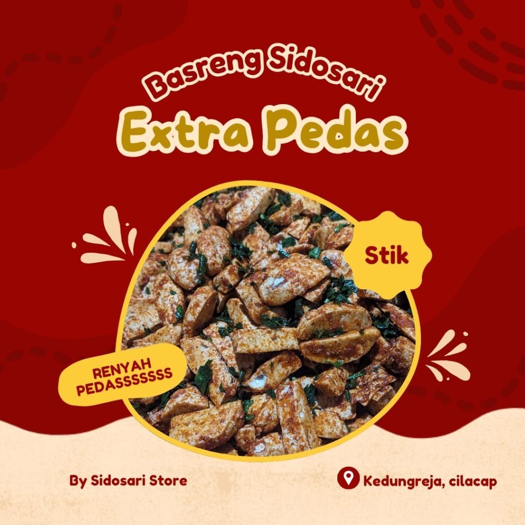 

BASRENG STIK EXTRA PEDAS BUMBU BASAH