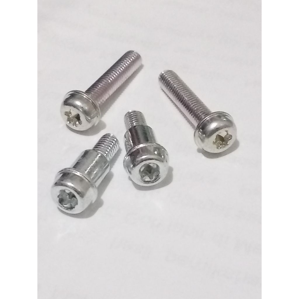 (1set= 1panjang+1pendek berbos) Baut Sensor TPS lACV Baut kunci L bintang Honda Beat