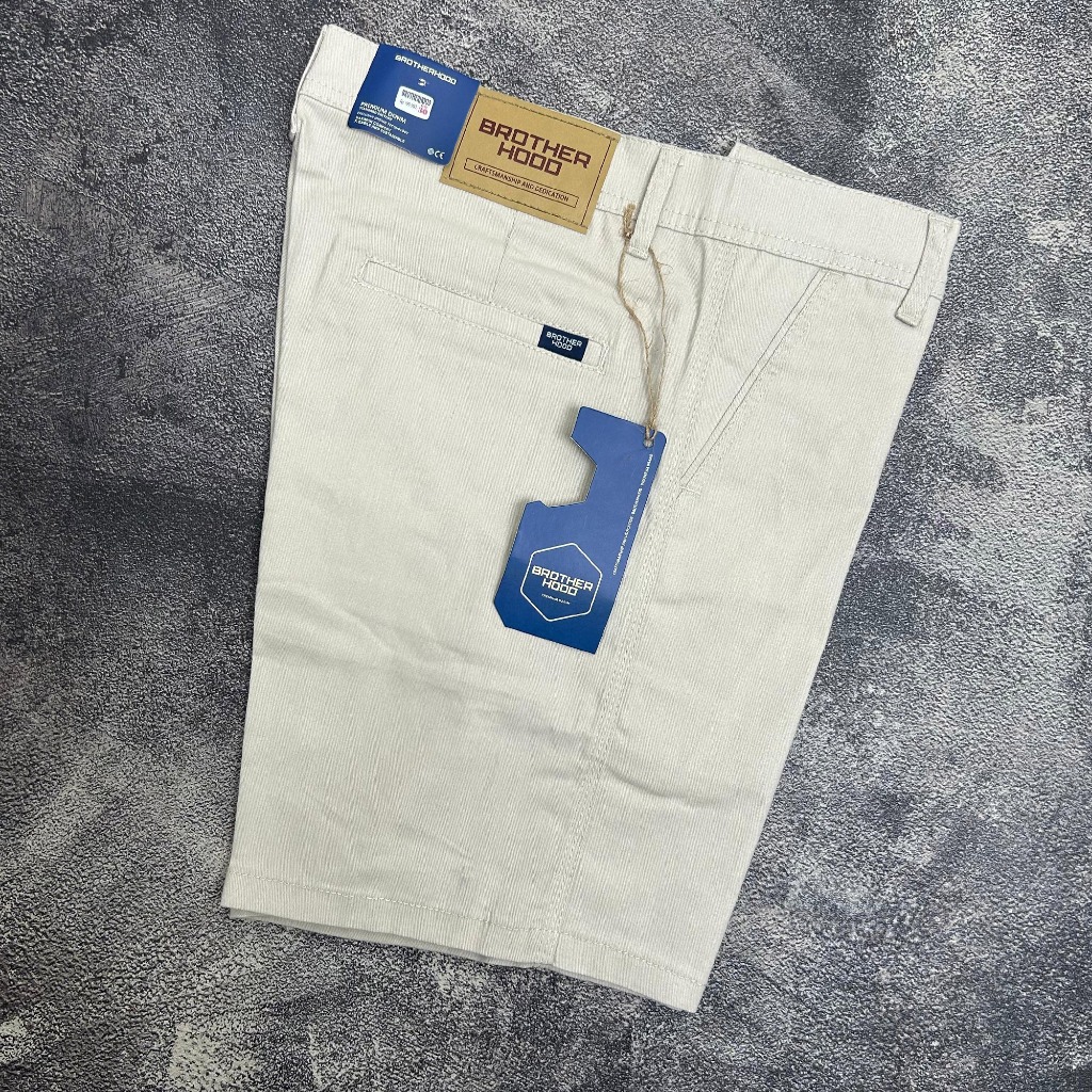 Celana Brotherhood Pendek Pria Bahan Twill Carbon Streetwear Original